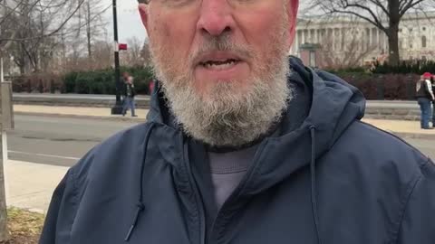 1/6/2021 on sidewalk in front of 🇺🇸The Supreme Court