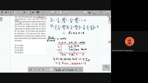 TRILCE SEMESTRAL 2021 | SEMANA 06 | ÁLGEBRA: ECUACIONES DE GRADO SUPERIOR