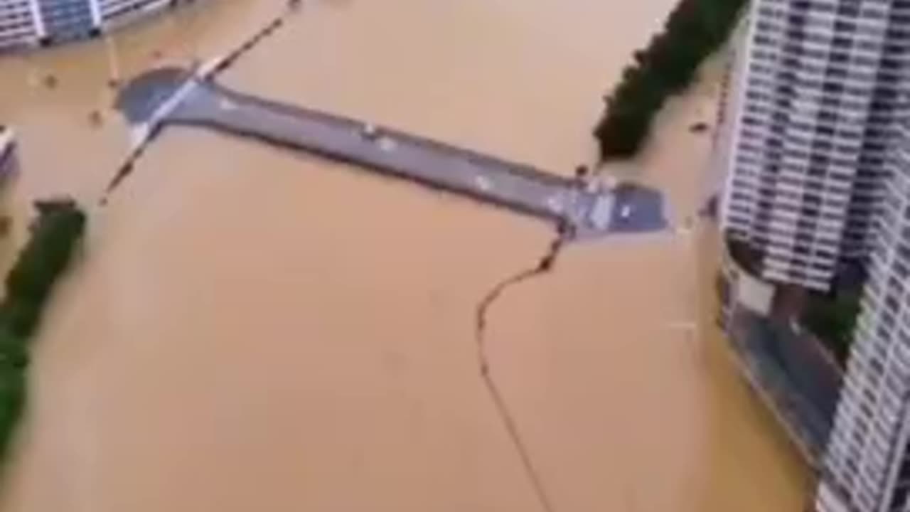 Hong Kong, like last year, is currently under water.
