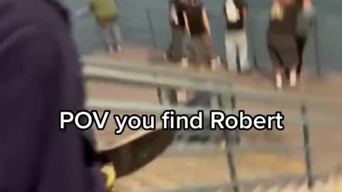 When you lose robert at the pier