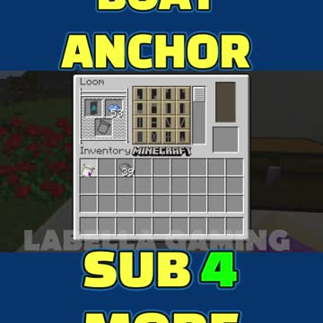 Minecraft: Boat Anchor Banner