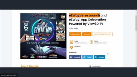 eZWayVerse Launch