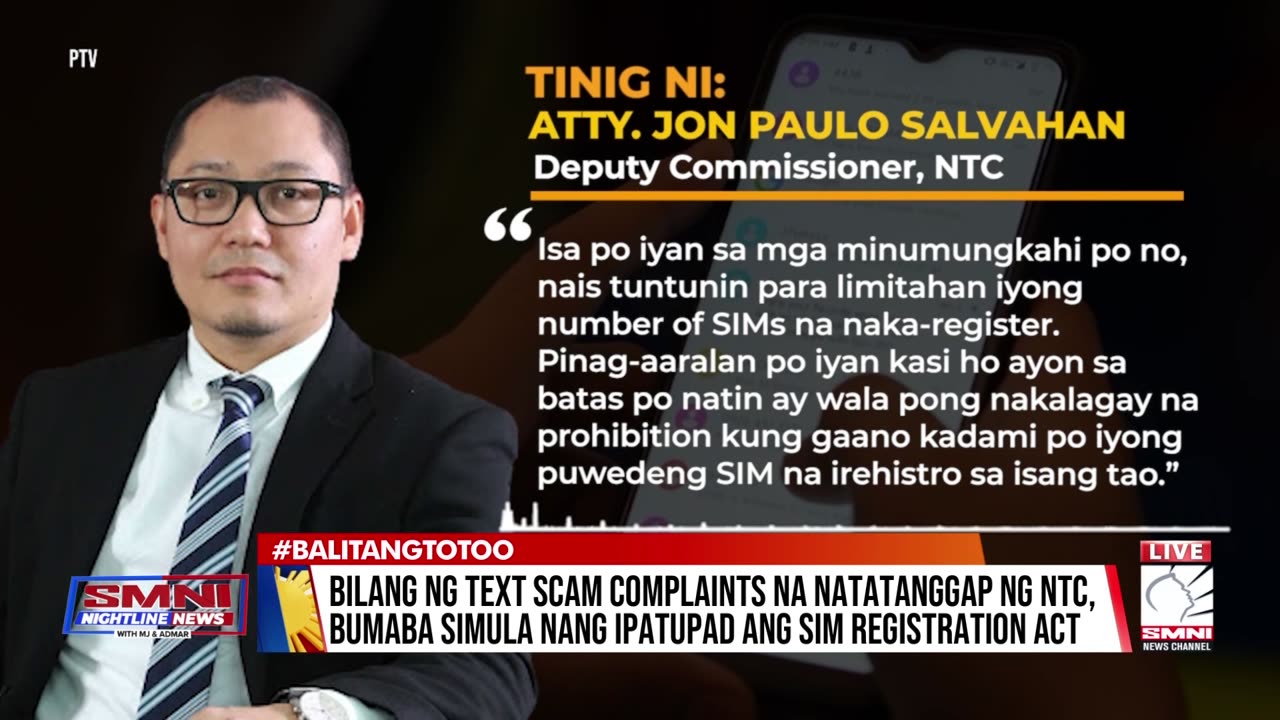 Higit 45K complaints ukol sa text scam, inaaksyunan na ng NTC