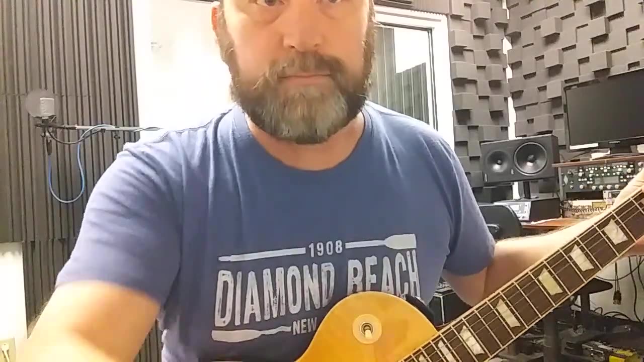 Gear review With Dofka 6 No talking, only Metal. Gibson Les Paul Standard Trans Amber w EMG pickups