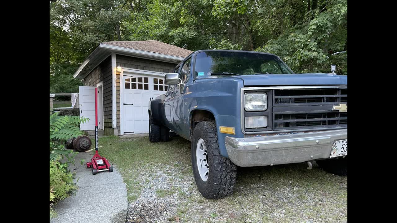 Converting a Crew Cab Squarebody to DRW (dually) Pt.2