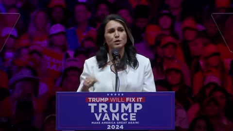 Tulsi Gabbard's Speech at Donald Trump's MSG Rally