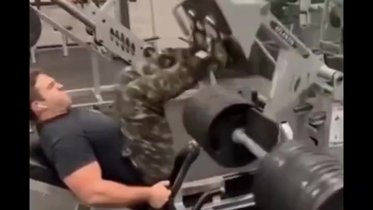 Leg Press Destruction