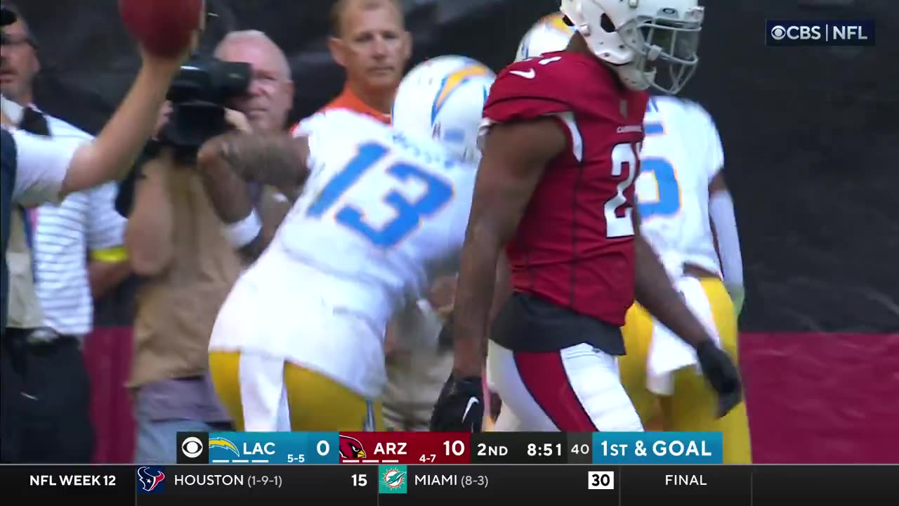 The last @Chargers & @AZCardinals game went down to the final seconds.