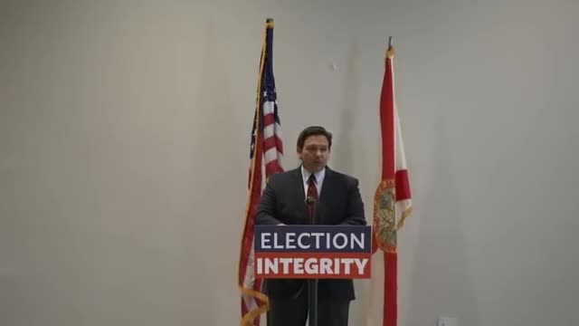 Ron DeSantis Announces Creation Of Office To Investigate 'Election Crimes'