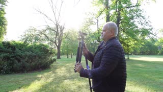 Photographing an old barn