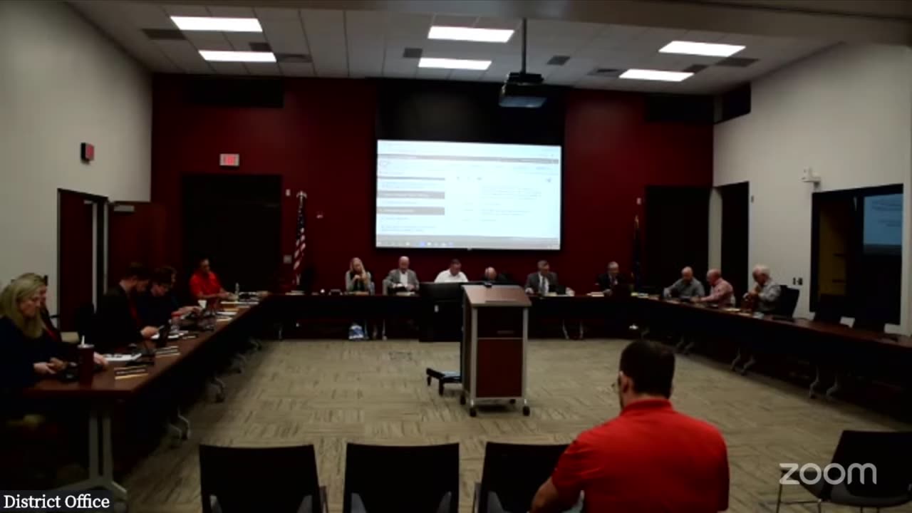 Cumberland Valley School Board Meeting 10/7/24