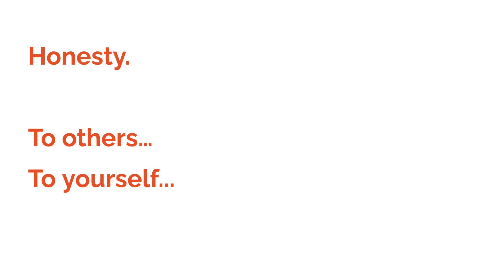 What are the MOST important traits you need to succeed?