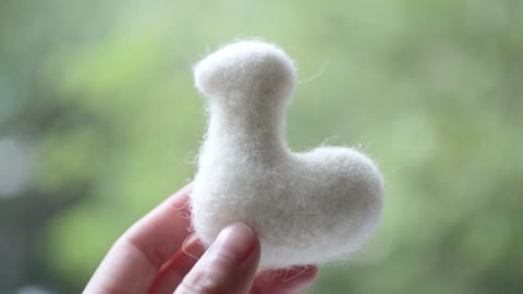 Wool felt handicraft