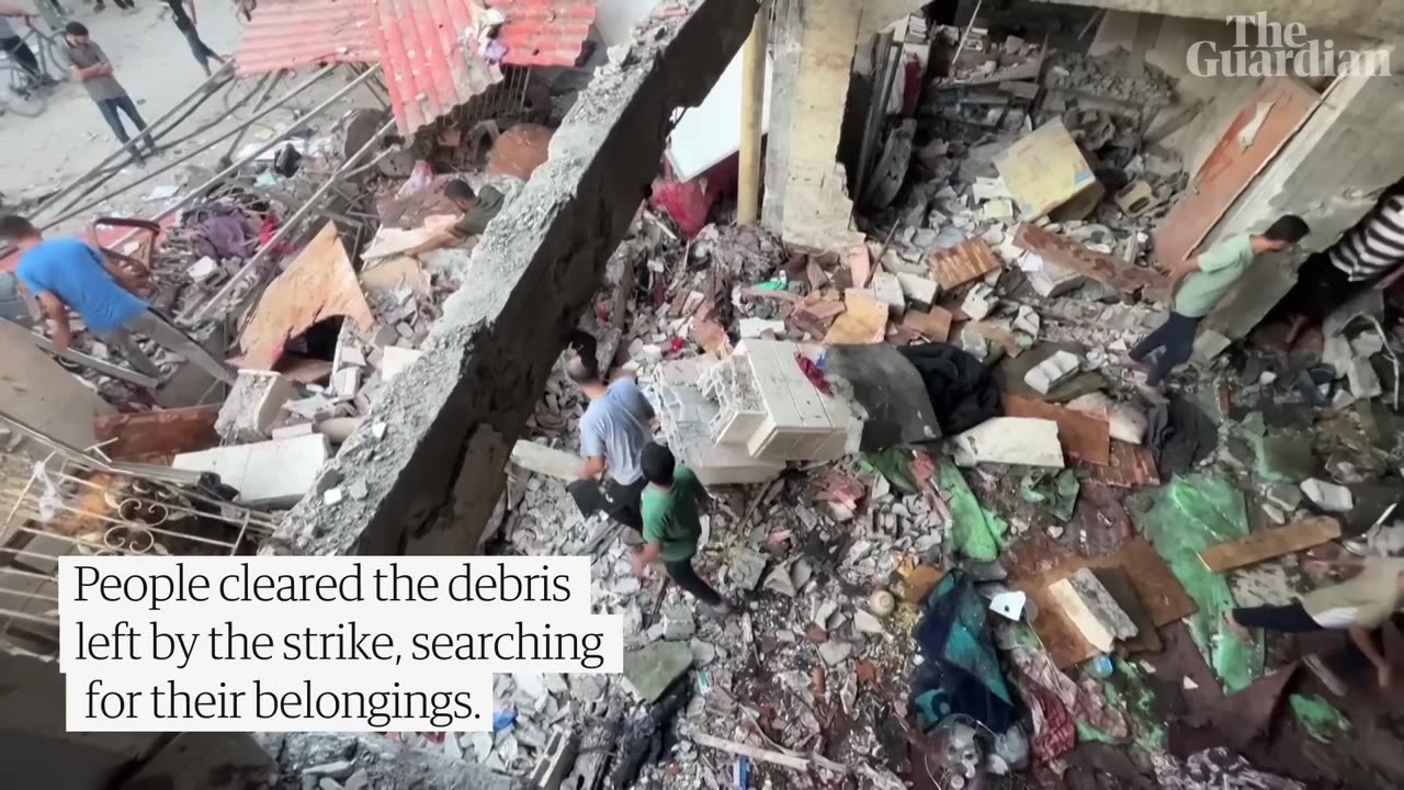 Deadly Israeli airstrike hits school compound hosting displaced Palestinians - 10 Aug 2024