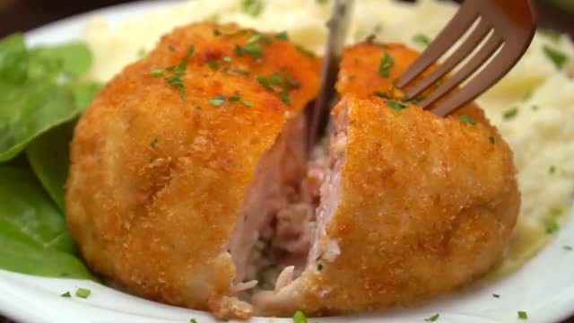 Chicken Kiev (easy food recipes)