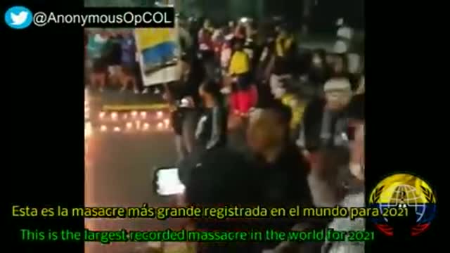 Anonimus aparece en Colombia.