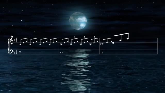 Sheet music, music