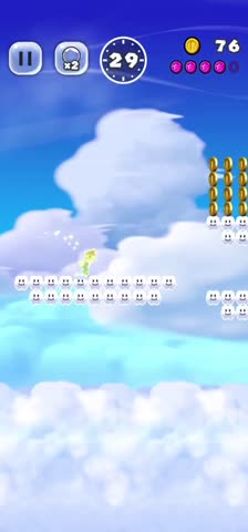 Mario Run 3-2 All Pink Coins