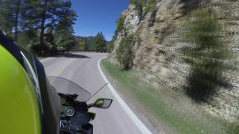 Iron Mountain Road in Black Hills of South Dakato