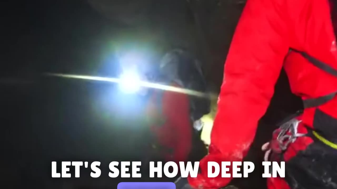 Intense cave exploration adventure with tight squeezes. #cave #fy #fyp #viralvideo #viralshorts