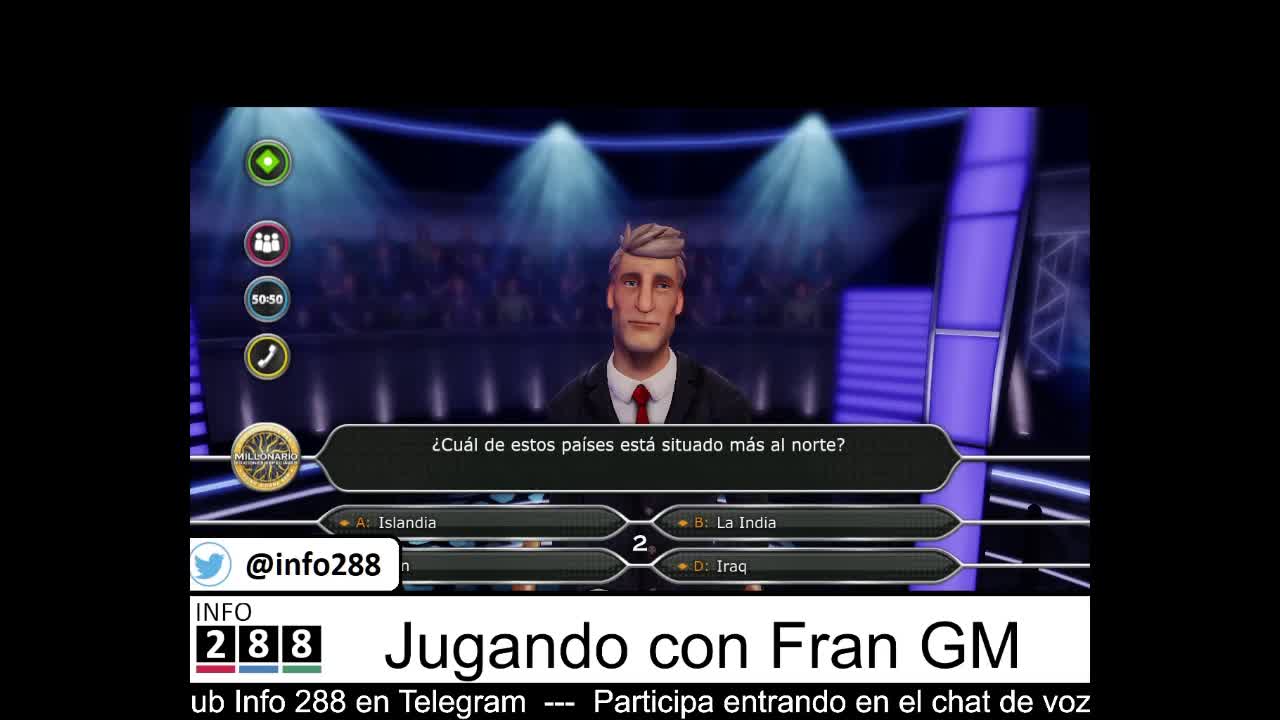 Jugando a ¿Quién Quiere Ser Millonario? en horario "offtopic"