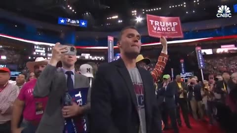 J.D. Vance's wife, Usha Vance, introduces her husband at Republican National Convention