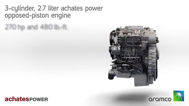 Opposed Piston Diesel Engines Are Crazy Efficient