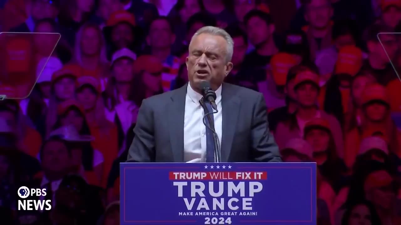 ROBERT KENNEDY JR.: VOTE TRUMP TO PUT AMERICA FIRST AND PROTECT OUR CHILDREN! 🇺🇸🗳️