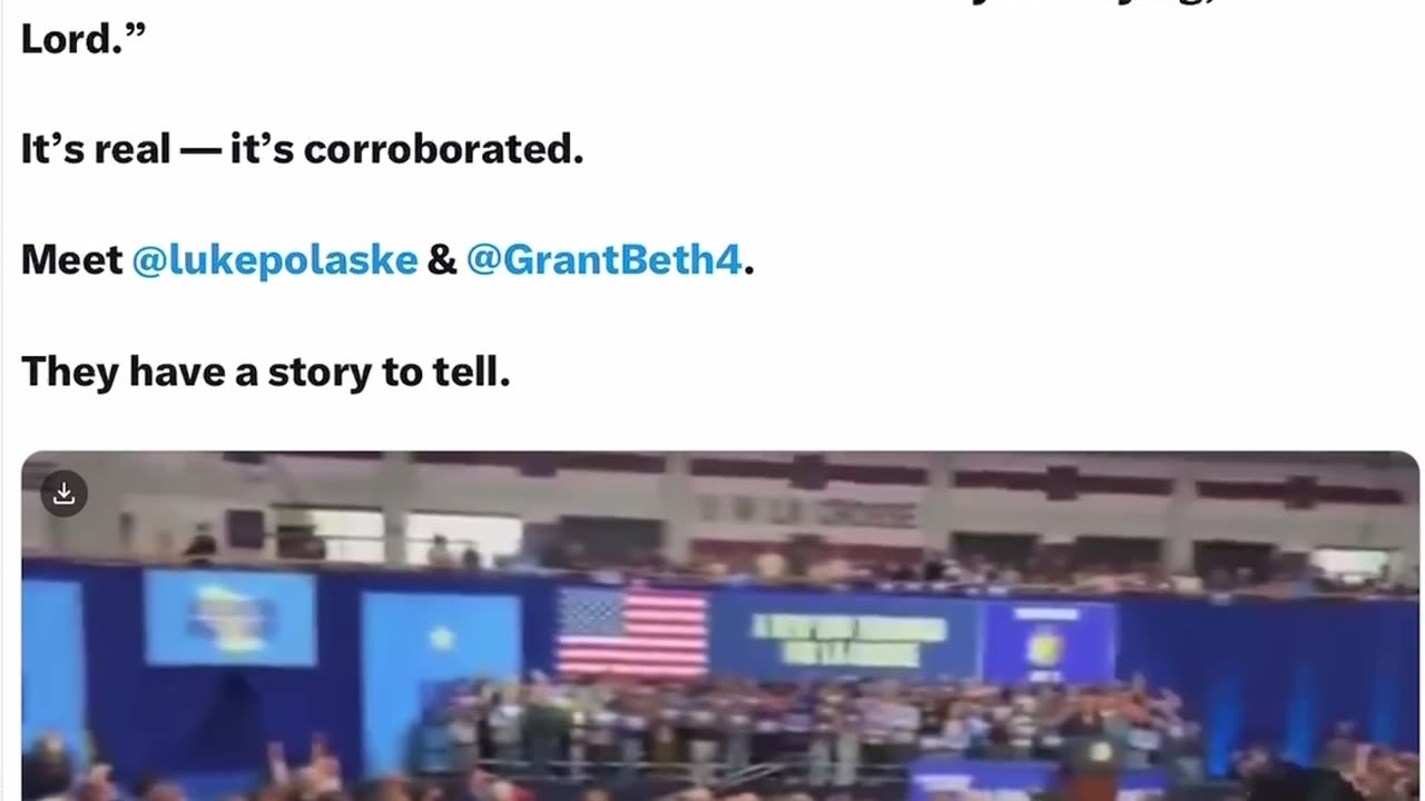 👏Scott Presler says he just spoke to the two Lacrosse University students who