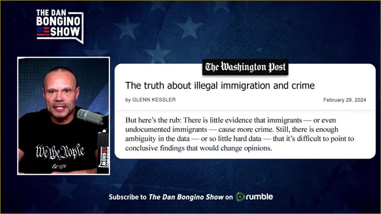 Bongino - No More BS On Border Gaslighting