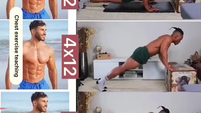 Chest workout at home
