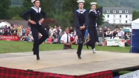 highland dancing...