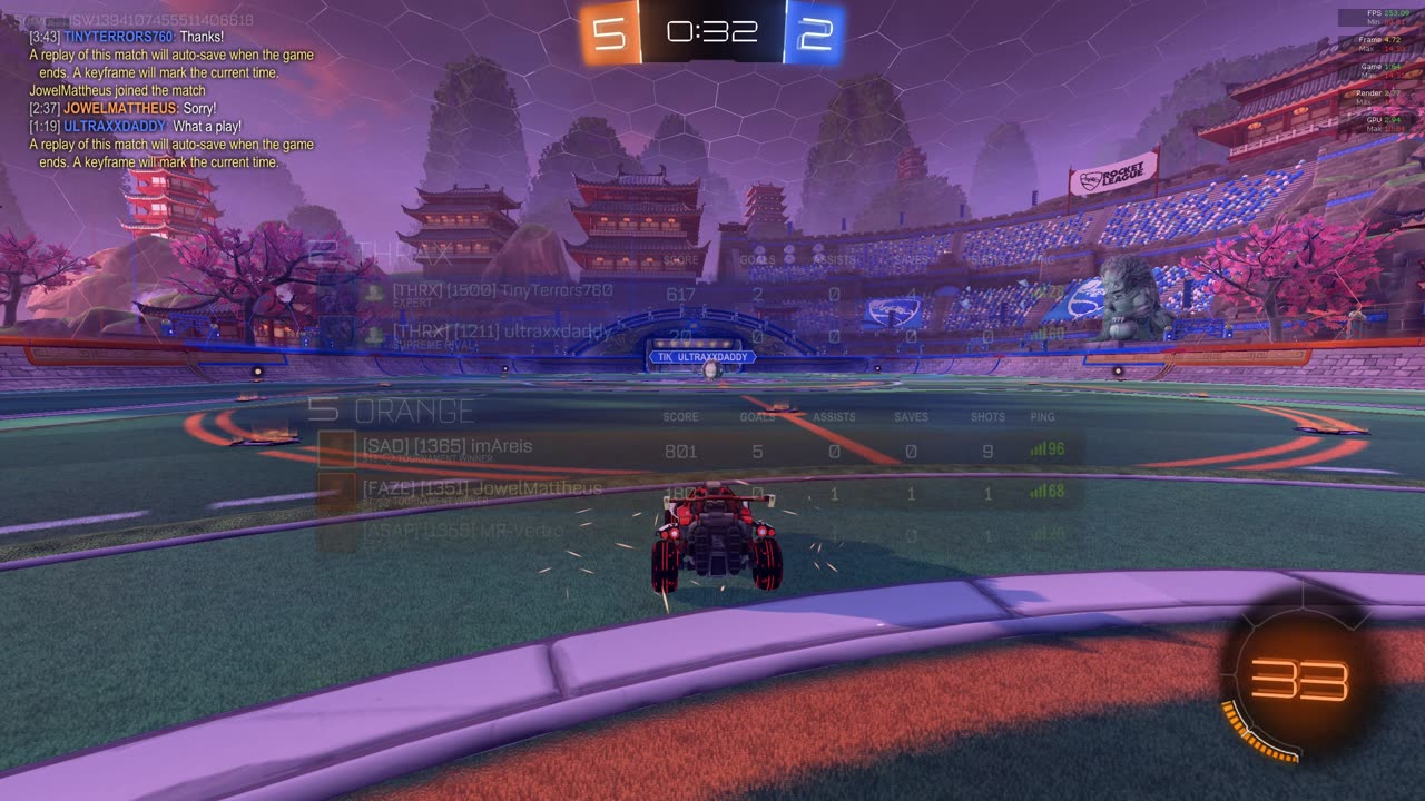 flick over net