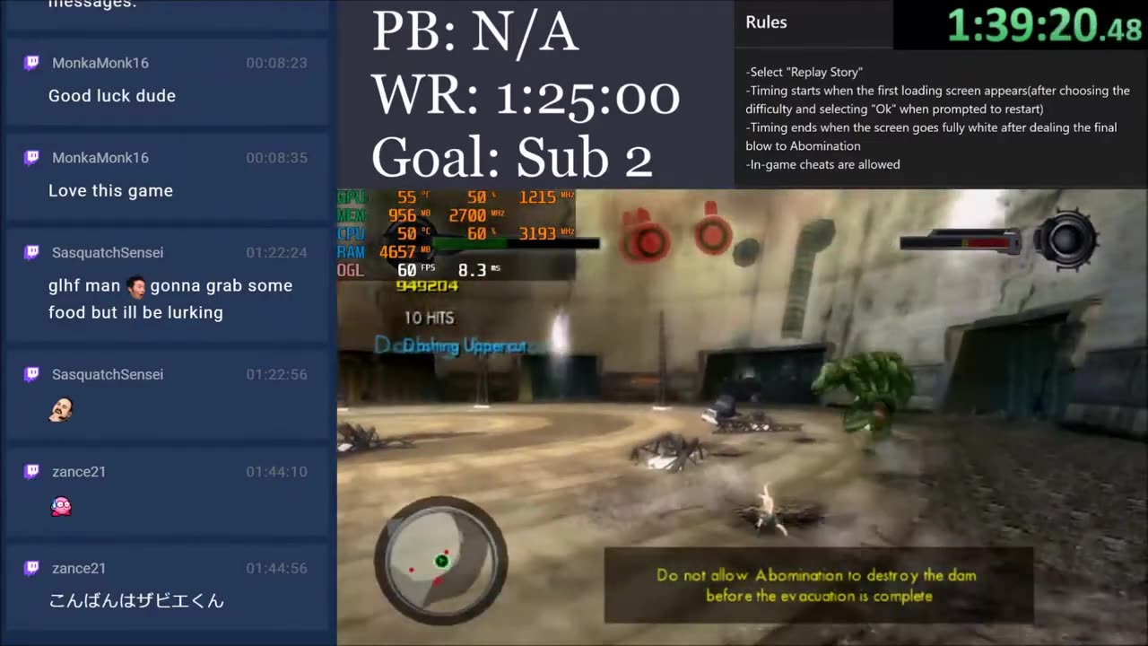 The Incredible Hulk Ultimate Destruction (Speedrun NG+Cheats Hard) 1:39:30