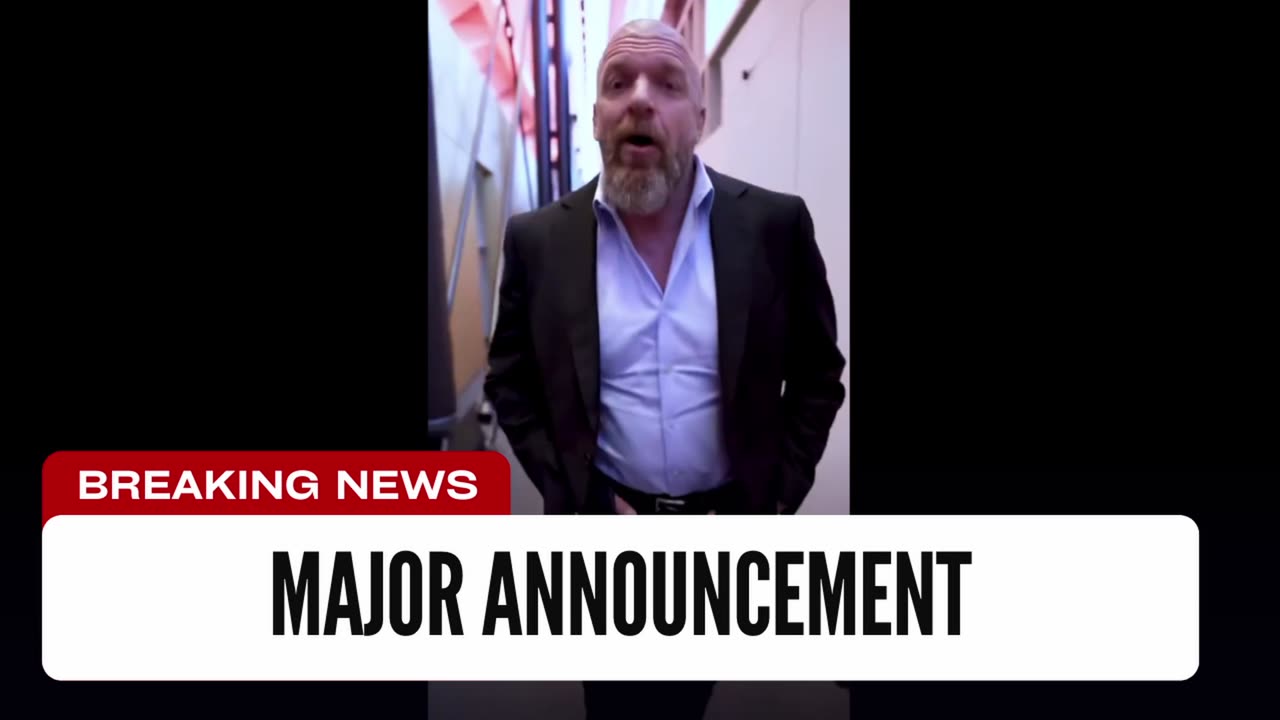 Triple H Announces Major Steel Cage Match