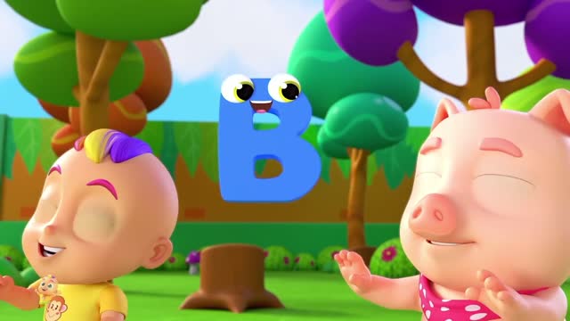 ABC Song - Alphabets Song For Kids - Songs For Babies - Nursery Rhymes with Zoobees - Kids Song