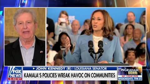 Sen. John Kennedy Calls Biden-Harris Administration 'Inflation Machines'