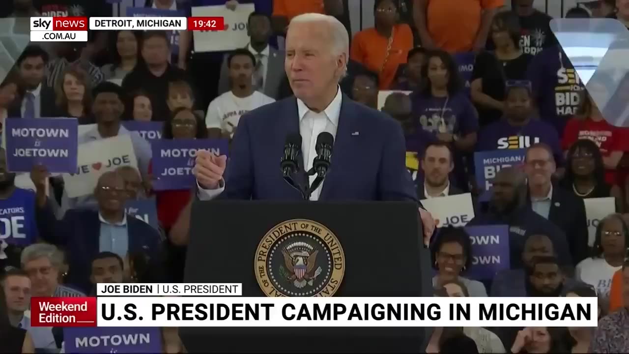Joe Biden: "Trump Is A Threat To This Nation"
