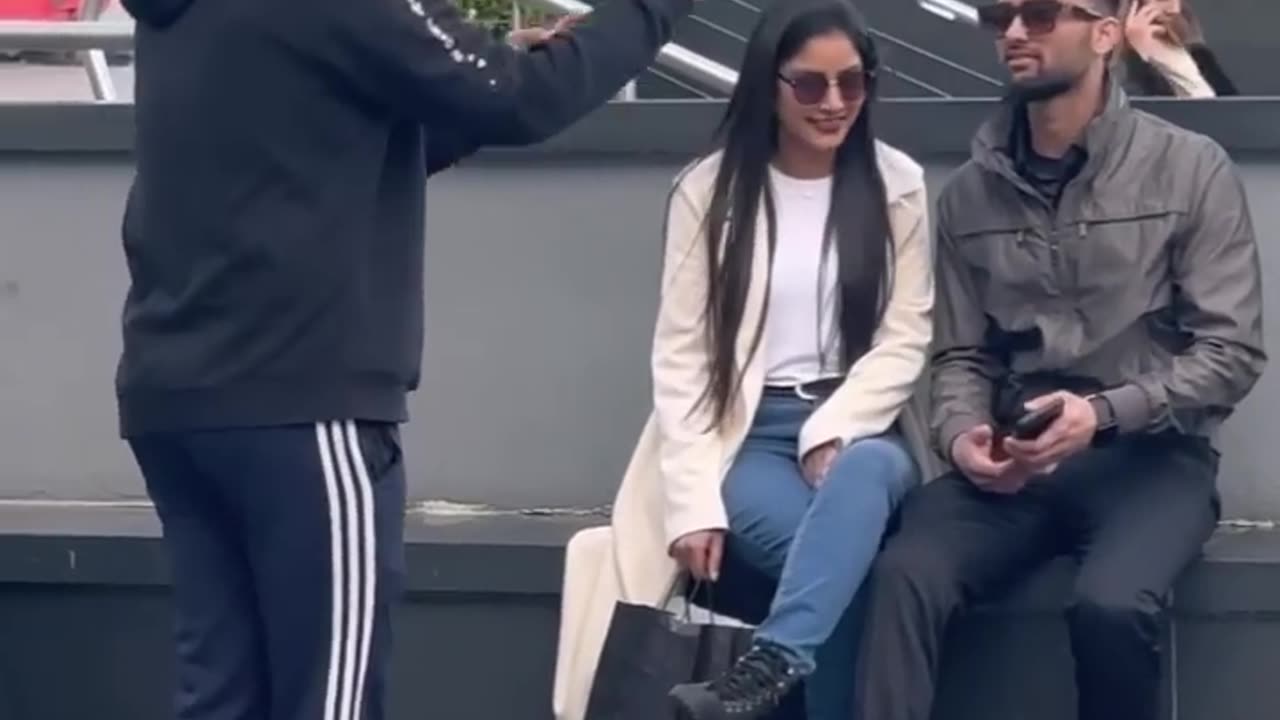 prank with couple..