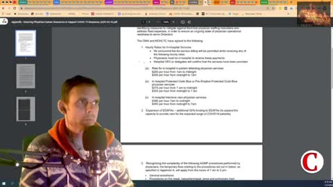 Doctors being paid bonuses for covid anything