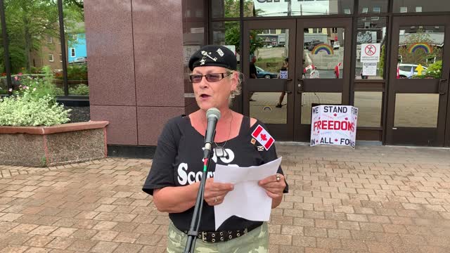 Freedom For Nova Scotia Rally
