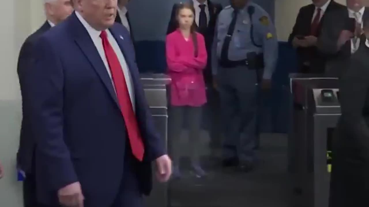 Greta Thunberg Stares Down Trump at UN General Assembly