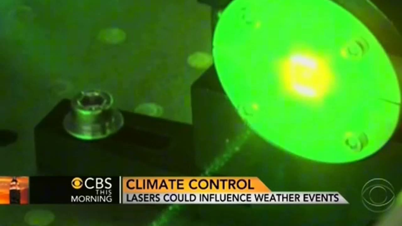 Trillion Watt Lasers To Change The Weather