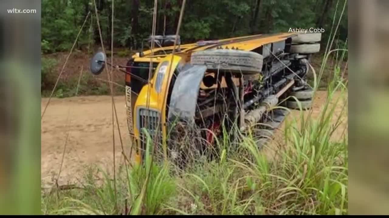 Students hospitalized after school bus crash in Chesterfield County sent home