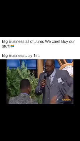 Big corporations are the bigots