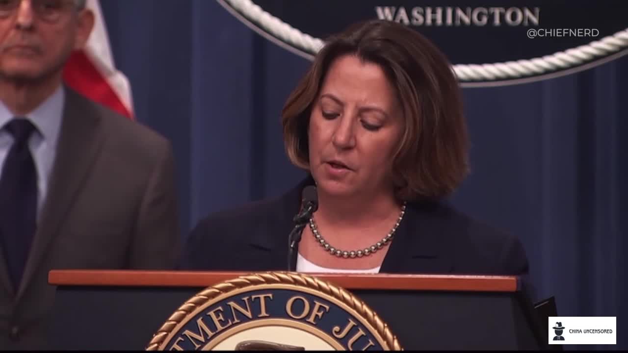 DOJ Accuses PRC of Espionage, Harassment & "Unceasing Efforts to Steal Sensitive US Technology"