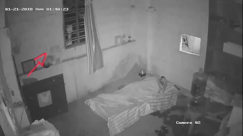 Real Ghost cctv video clip
