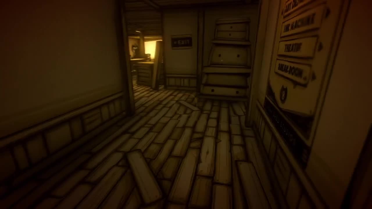 Playing Bendy And The Ink Machine For The First Time