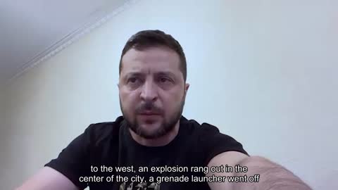 Zelensky reacted to the explosion in Chernihiv and warned the EU about a decisive blow