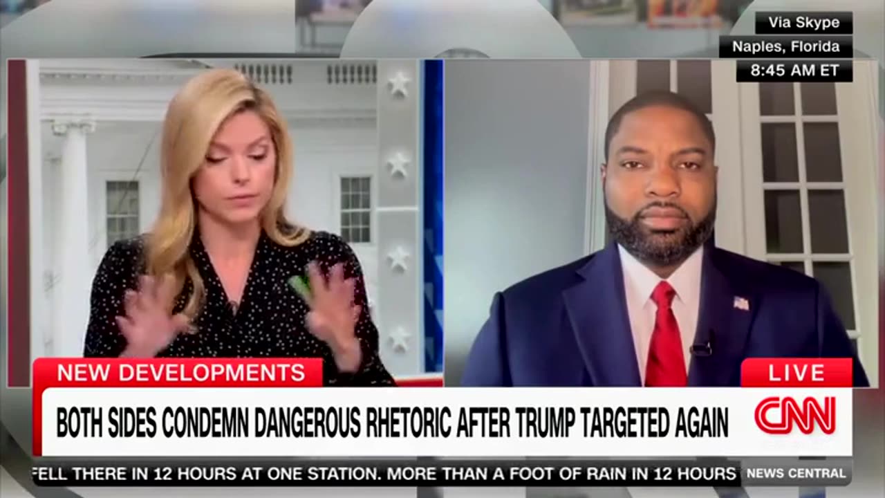 CNN Host Ignores Byron Donalds' Examples Of Harris 'Lies,' Immediately Pivots To Trump